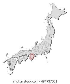 Map - Japan, Nara