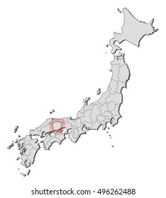 Map - Japan, Okayama