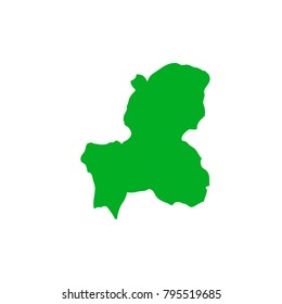 Map of Japan. terrain.Gifu Prefecture
