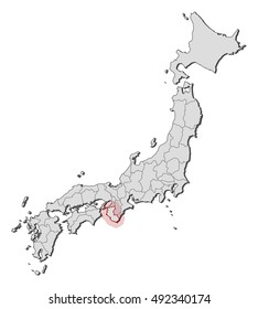 Map - Japan, Wakayama