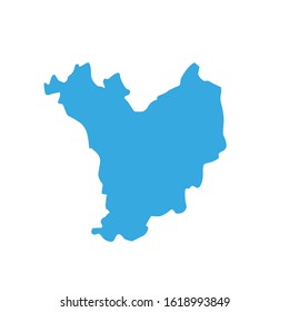 Map, from Jasz Nagykun Szolnok region in Hungary