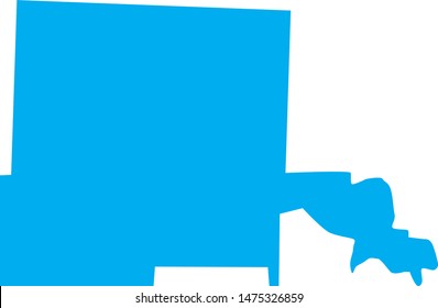 map of Jefferson in state of Arkansas