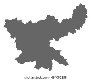 Map - Jharkhand (India)