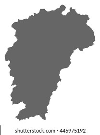 Map - Jiangxi (China)