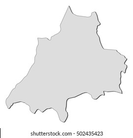 Map - Joenkoeping County (Sweden)