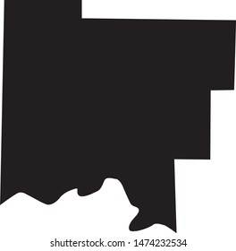 map of Johnson in state of Arkansas