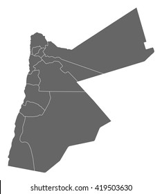 Map - Jordan