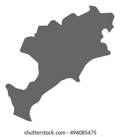 Map - Jutiapa (Guatemala)