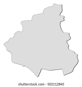 Map - Kainuu (Finland)