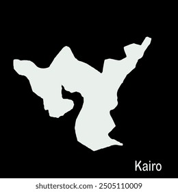 Mapa de Kairo Block, Distrito de Lohardaga, estado de Jharkhand, República de la India, Gobierno de Jharkhand, territorio indio, India oriental, política, aldea, turismo