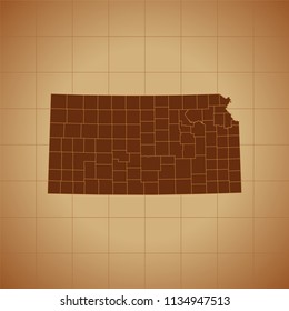 map of Kansas
