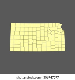map of Kansas