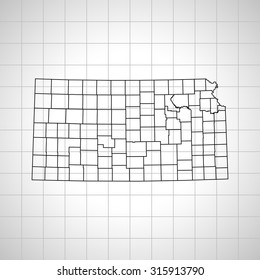 map of Kansas