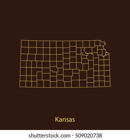 map of Kansas