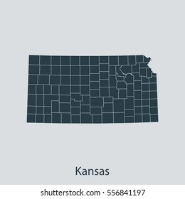 map of Kansas
