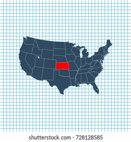 map of Kansas