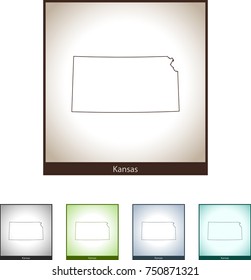 map of Kansas