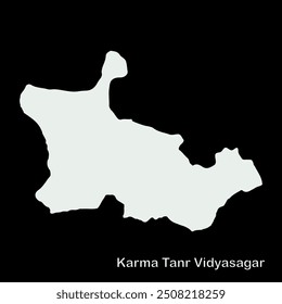 Map of Karma Tanr Block, Jamtara District, Jharkhand state, Republic of India, Government of Jharkhand, Indian territory, Eastern India, politics, village, tourism