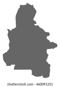 Map - Kasai-Occidental (Democratic Republic of the Congo)