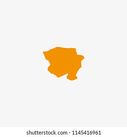 Map of Kastamonu - Turkey Vector Illustration
