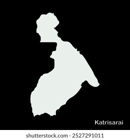 Mapa de Katrisarai Block, Nalanda District, Bihar State, República da Índia, Governo de Bihar, Território indiano, Índia Oriental, política, aldeia, turismo