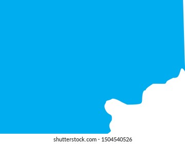 map of kay county in state of oklahoma