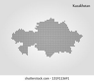 Map of Kazakhstan
