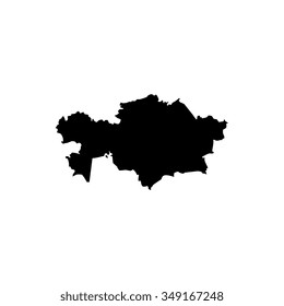 Map of Kazakhstan
