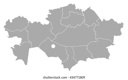 Map - Kazakhstan