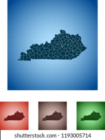 map of Kentucky