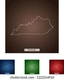 map of Kentucky