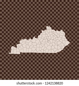 map of Kentucky