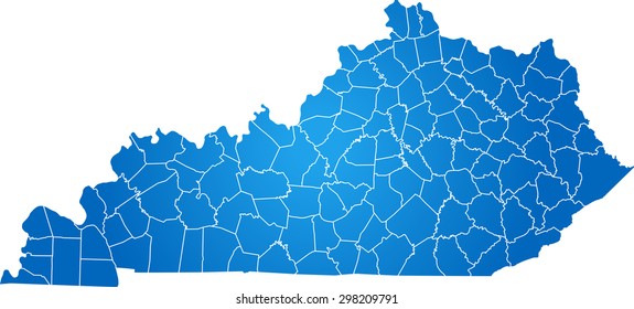 map of Kentucky