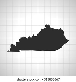 map of Kentucky