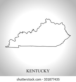 map of Kentucky