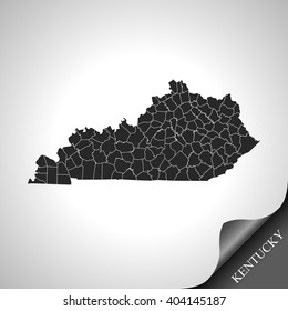 map of Kentucky