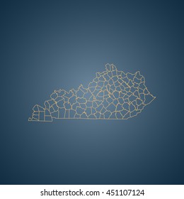 Map of Kentucky