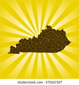 map of Kentucky