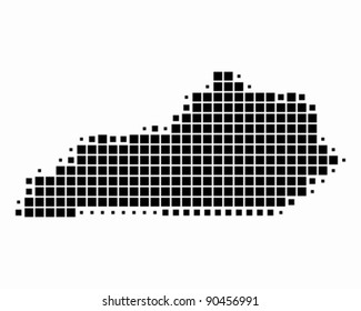 Map of Kentucky