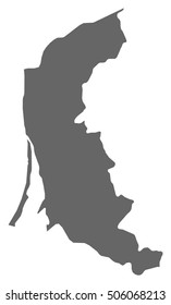 Map - Klaipeda (Lithuania)