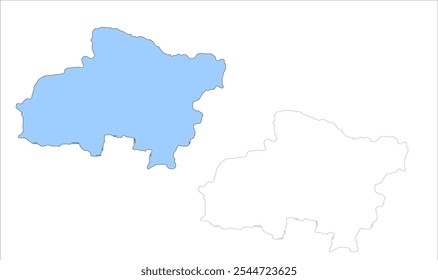 Karte von Kochas, Rohtas District, Bihar State, Republik Indien, Regierung von Bihar, Indisches Territorium, Ostindien, Politik, Dorf, Tourismus