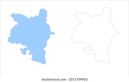 Mapa de Konch, Distrito de Jalaun, Estado de Uttar Pradesh, República da Índia, Governo de Uttar Pradesh, Território indiano, Índia Oriental, política, aldeia, turismo