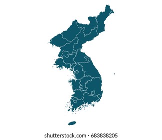 Korean Peninsula 图片 库存照片和矢量图 Shutterstock