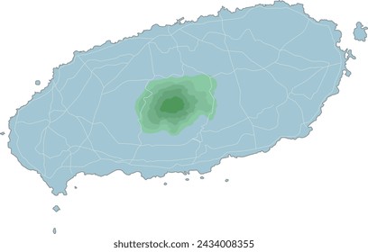 map of korea island jeju island