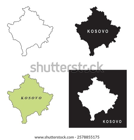 map of kosovo icon vector illustration design