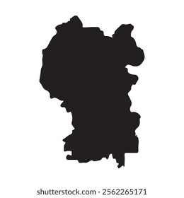 map of kuala lumpur, malaysia vector illustration symbol design