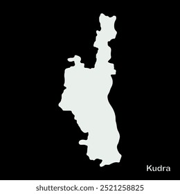 Mapa de Kudra Block, Distrito de Kaimur, Estado de Bihar, República de la India, Gobierno de Bihar, territorio indio, India oriental, política, aldea, turismo