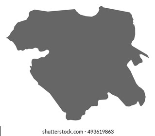 Map - Kurdistan (Iran)
