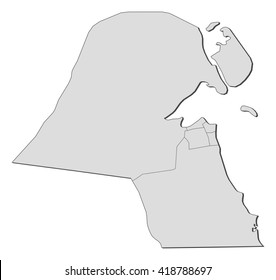 Map - Kuwait