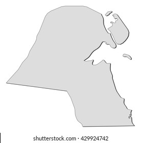 Map - Kuwait